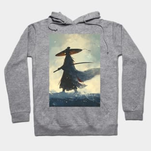 Blue Eye Samurai - Vintage Stylized Poster Hoodie